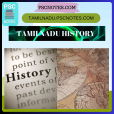 TNPSC PDF Module 1A Tamil Nadu History